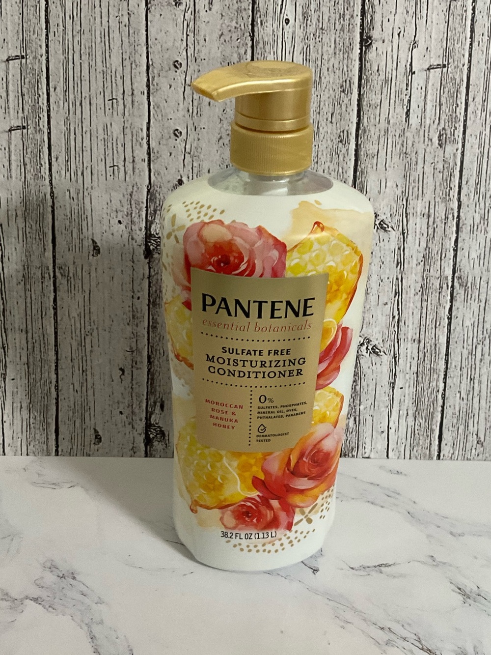 Pantene Essential Botanicals Sulfate-Free Moisturizing Conditioner -new
